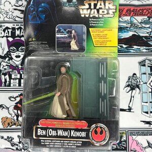 Ben Obi-Wan Kenobi Electronic Power FX STAR WARS Power of the Force POTF NEW
